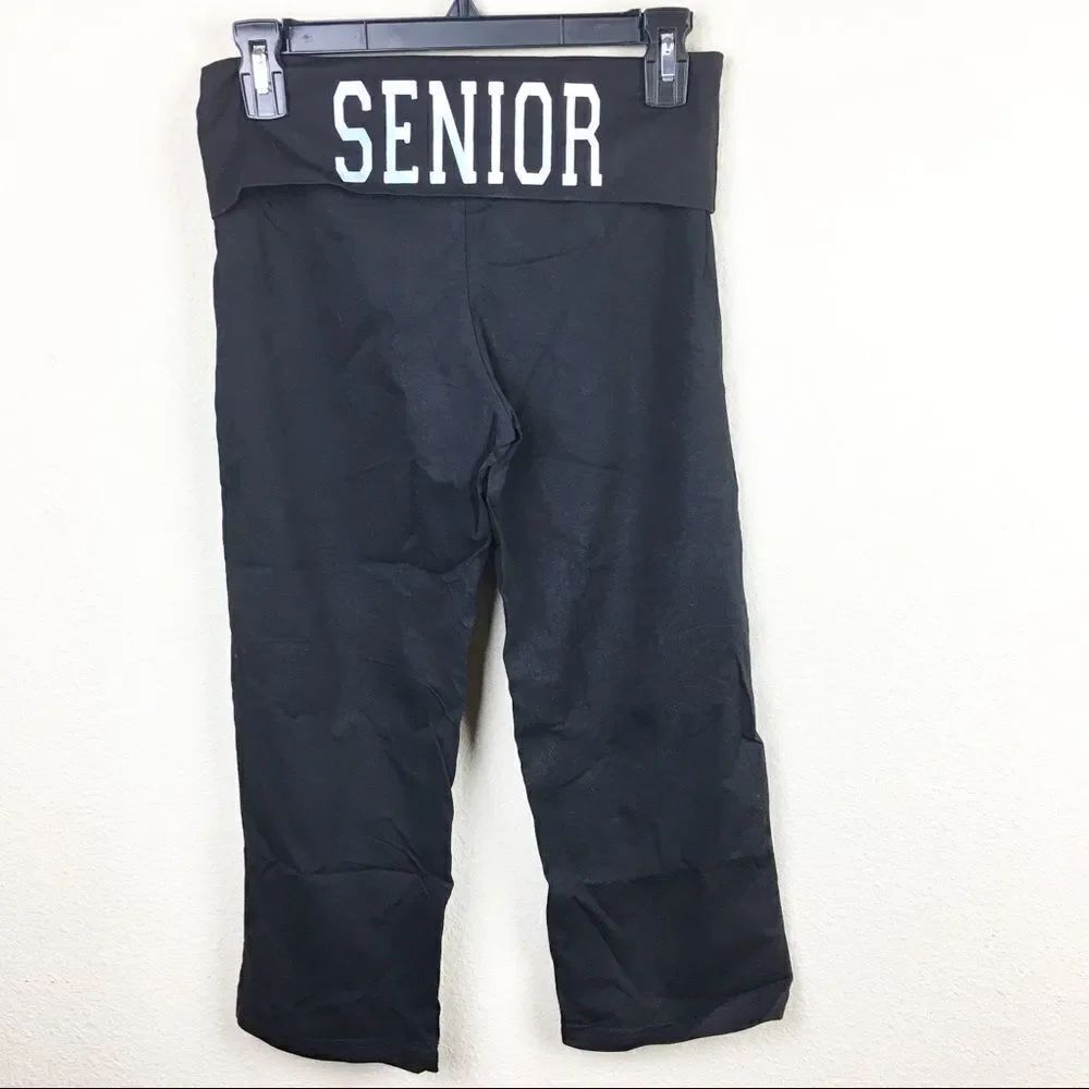 Senior Year of High School Black yoga pants Size S